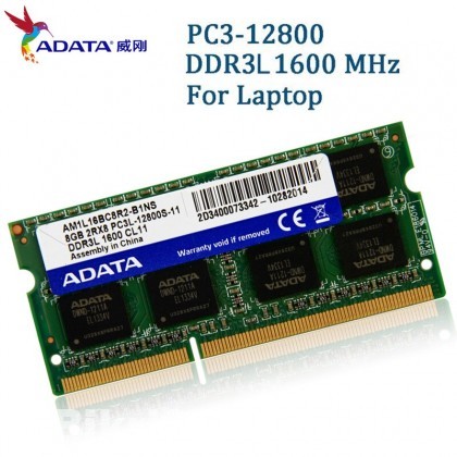 New Adata 8GB DDR3L 1600 Mhz Laptop RAM